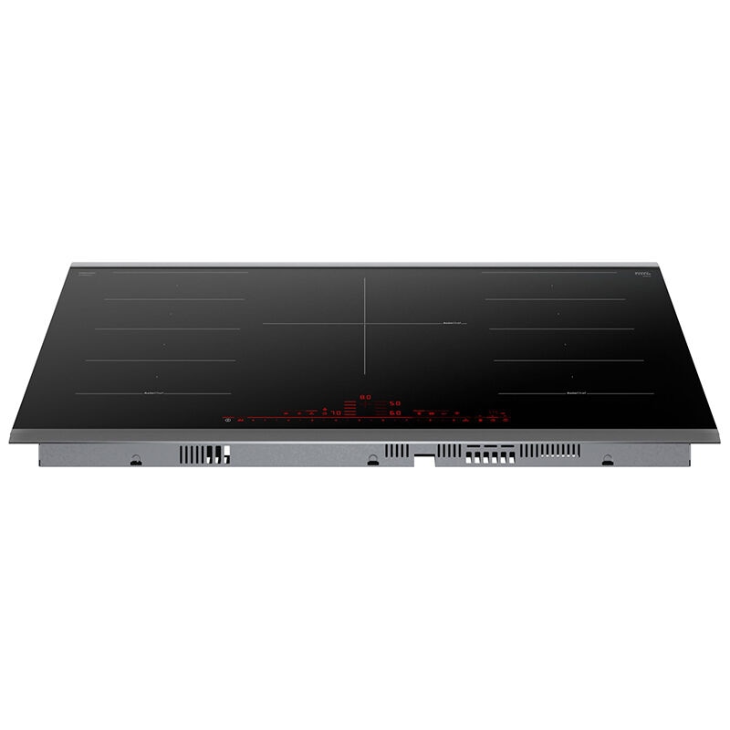 Bosch Benchmark Series 37 in. 5-Burner Smart Induction Cooktop with Stainless Steel Frame & Power Burner - Black, , hires