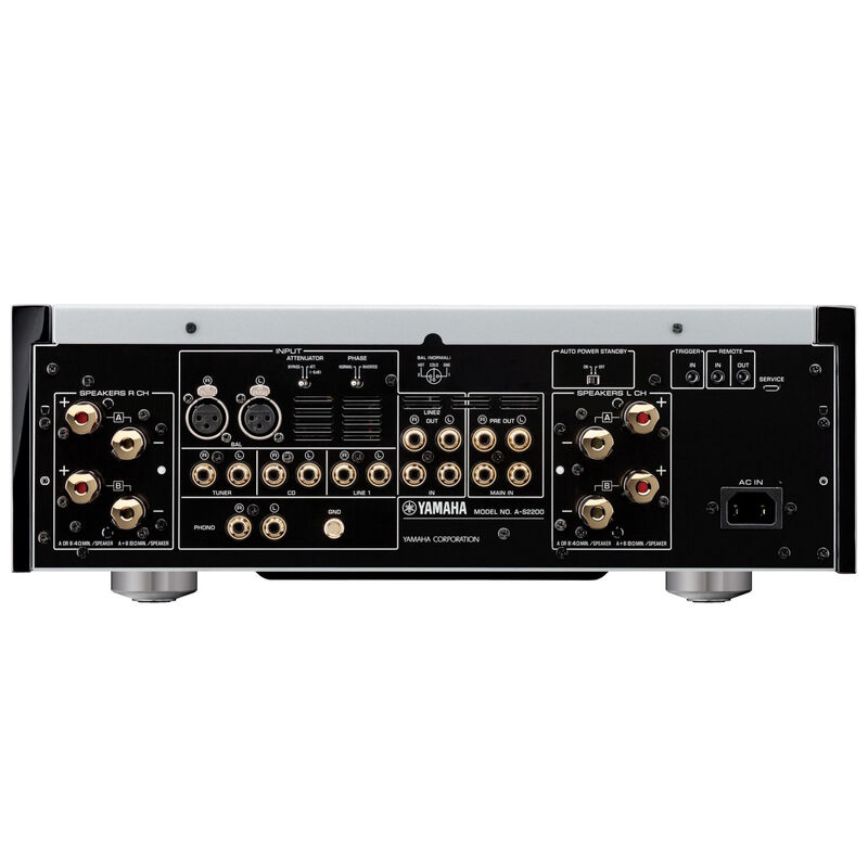 Yamaha Integrated Amplifier - Black, , hires