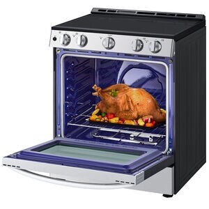 LG 30 in. 6.3 cu. ft. Slide-In Electric Range with Radiant Burners - Stainless Steel, , hires