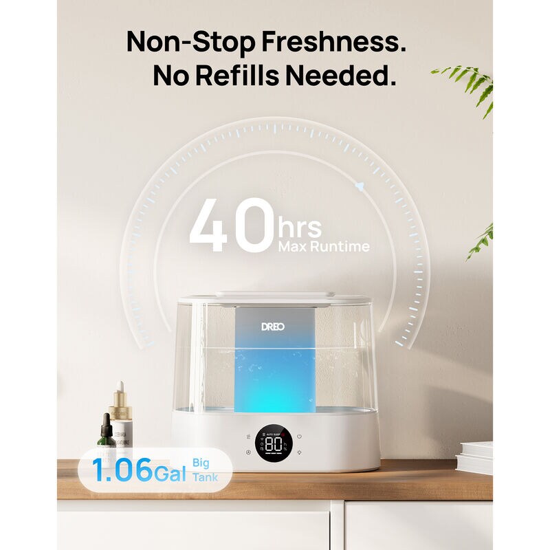 Dreo Ultrasonic 1.06 Gallon Cool Mist Humidifier - White, , hires