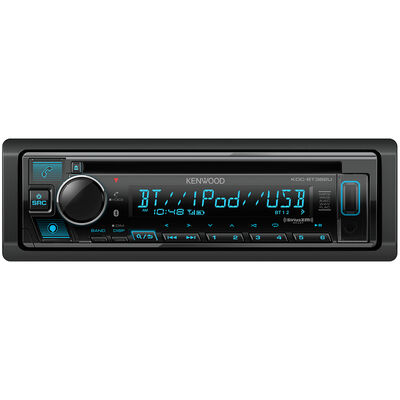Kenwood In-Dash Detachable Face AM/FM/CD/MP3 Car Stereo | KDC-BT382U