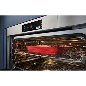 Wolf M Series 30 in. 2.4 cu. ft. Steam Electric Single Wall Oven with Dual Convection - Stainless Steel, , hires