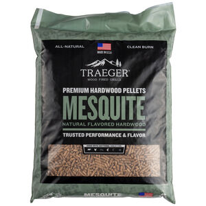 Traeger Mesquite Hardwood Pellets - 20 lb Bag, , hires
