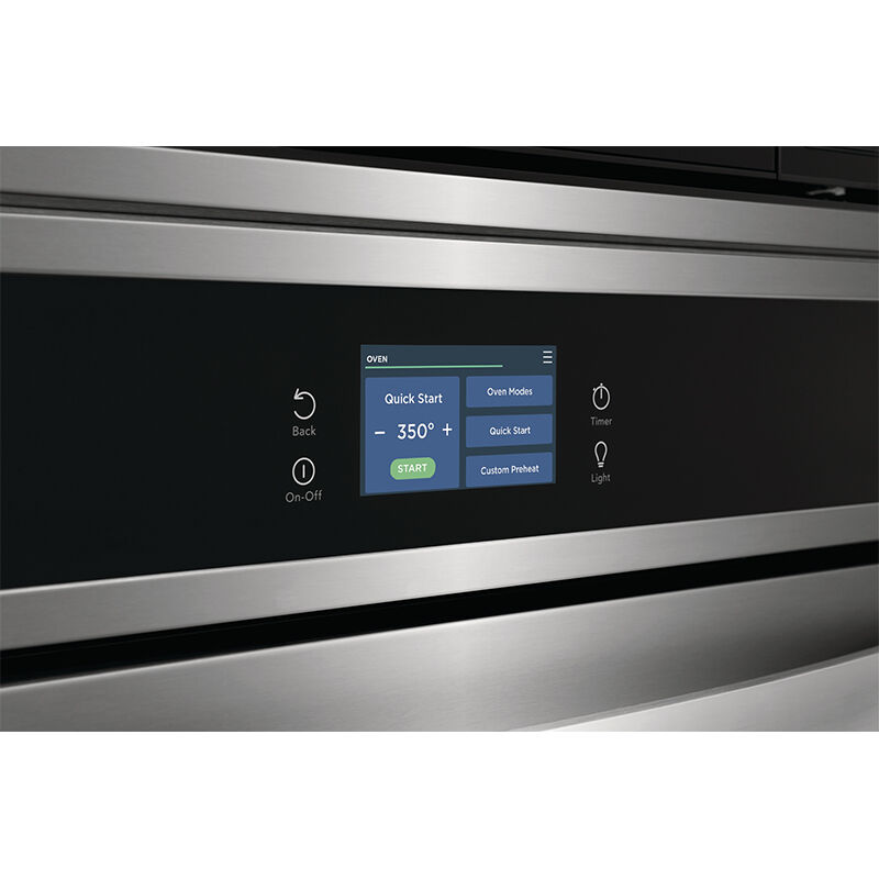 Frigidaire 30 in. 6.9 cu. ft. Electric Microwave/Wall Oven Combo with Standard Convection & Sensor Cooking - Stainless Steel, Stainless Steel, hires
