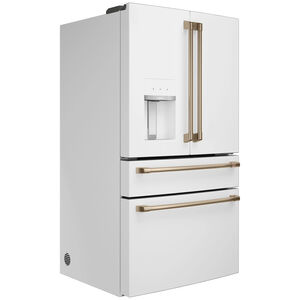 Cafe Refrigerator Right Side Panel Kit - Matte White, , hires