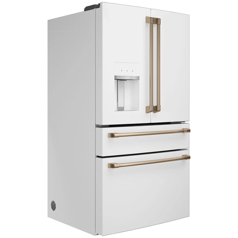 Cafe Refrigerator Right Side Panel Kit - Matte White, , hires