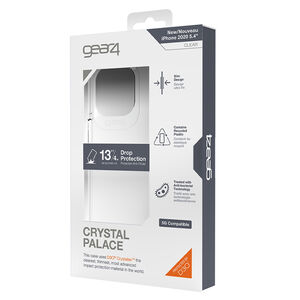 Gear4 Crystal Palace Case for iPhone 12 mini - Clear, , hires