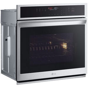 LG 30 in. 4.7 cu. ft. Smart Electric Single Wall Oven with Standard Convection - PrintProof Stainless Steel, , hires