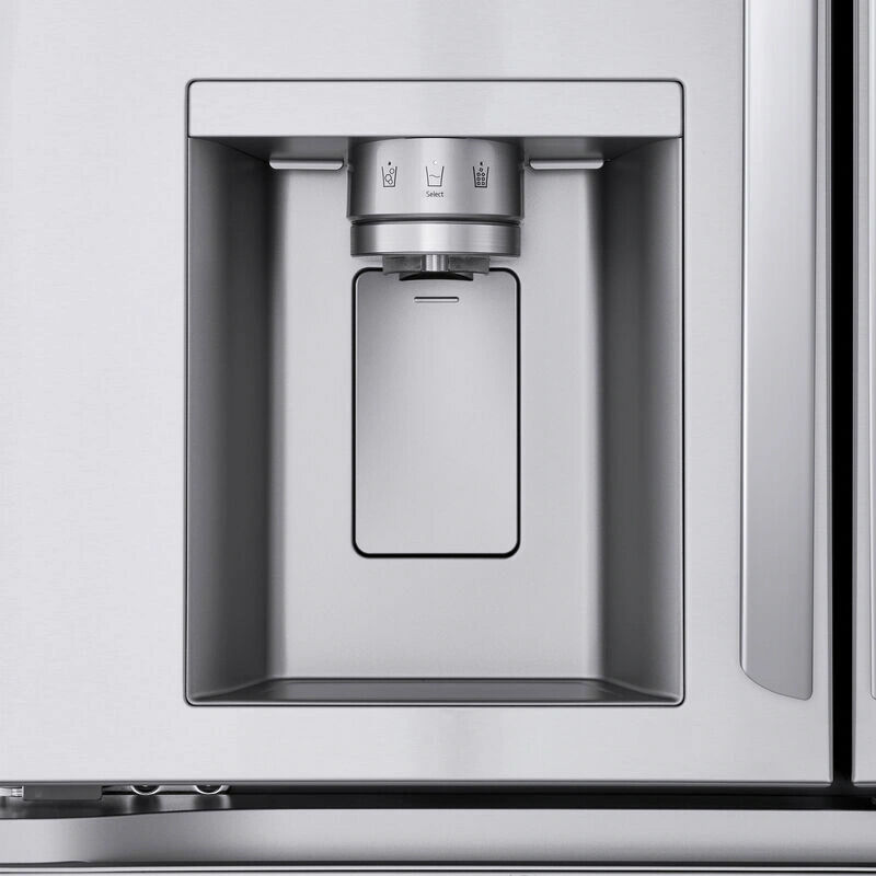 LG 36 in. 28.6 cu. ft. Smart 4-Door French Door Refrigerator with Ice & Water Dispenser - PrintProof Stainless Steel, PrintProof Stainless Steel, hires