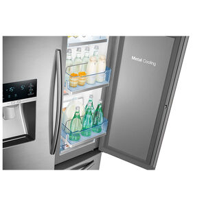Samsung 36 in. 28.0 cu. ft. French Door Refrigerator with Ice & Water Dispenser - Stainless Steel, Stainless Steel, hires
