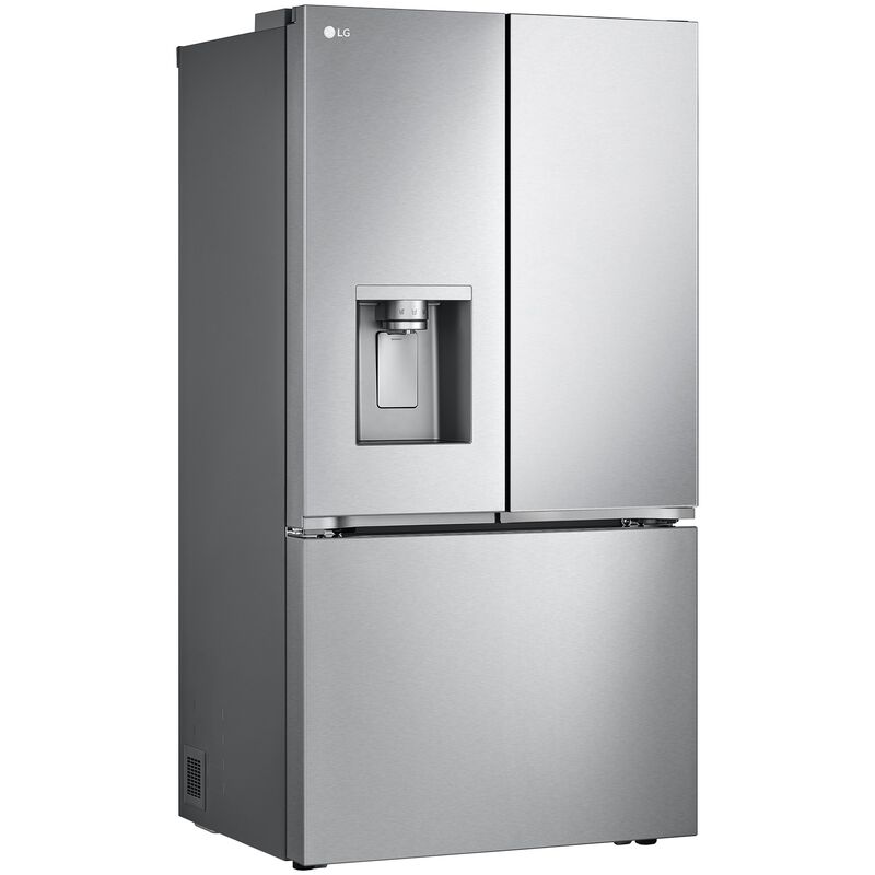 LG 36 in. 25.5 cu. ft. Smart Counter Depth French Door Refrigerator with External Ice & Water Dispenser, 4 types of Ice and Pocket Doors - PrintProof Stainless Steel, PrintProof Stainless Steel, hires