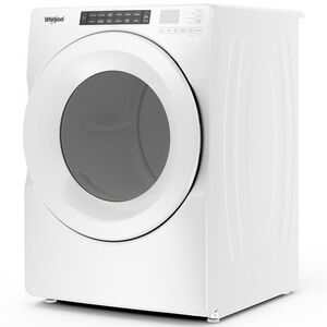 Whirlpool 27 in. 7.4 cu. ft. Electric Dryer with 36 Dryer Programs, 5 Dry Options, Sanitize Cycle & Sensor Dry - White, , hires