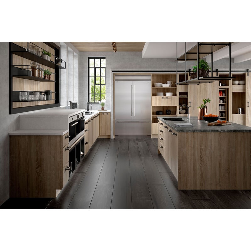 Sub-Zero 48 in. 28.9 cu. ft. Built-In Smart Counter Depth French Door Refrigerator with Professional Handles - Stainless Steel, , hires