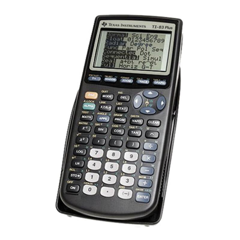 Texas Instruments TI-83 Plus Battery Power Graphing Calculator