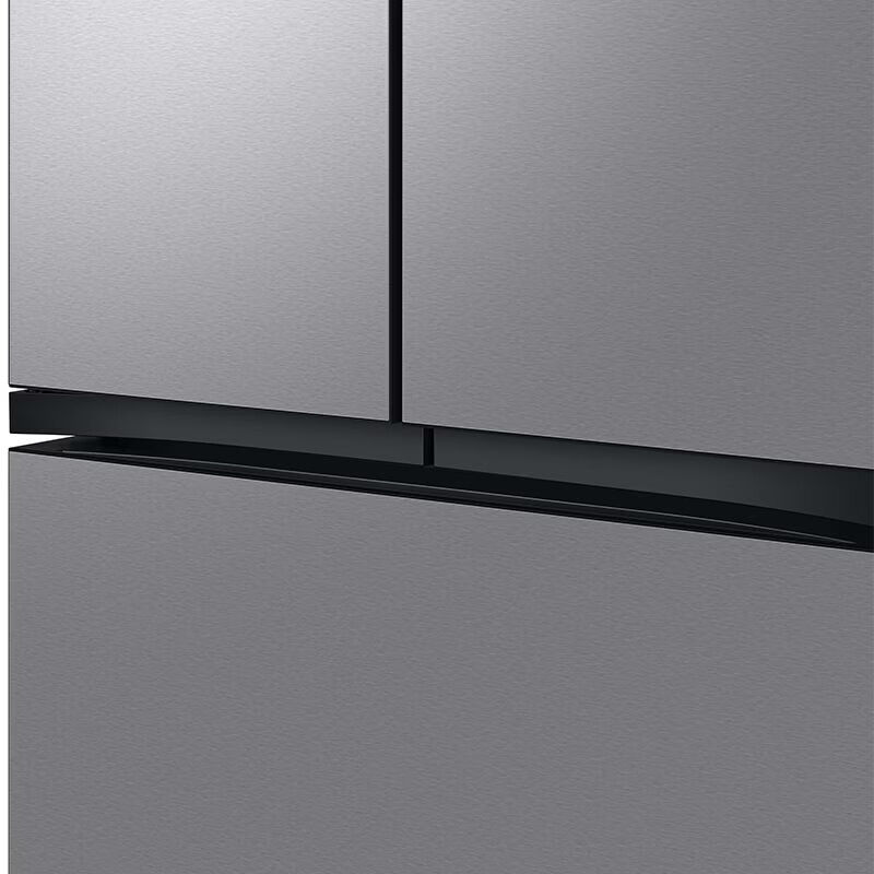 Samsung Bespoke 36 in. 24 cu. ft. Smart Counter Depth French Door Refrigerator with Internal Water Dispenser - Stainless Steel, Stainless Steel, hires