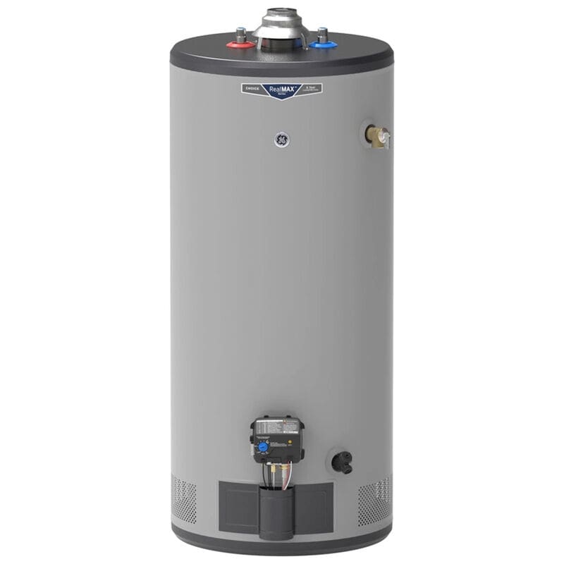 GE RealMax Choice LP Gas 40 Gallon Short Water Heater with 8-Year Parts Warranty, , hires