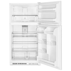 Maytag 33 in. 20.5 cu. ft. Top Freezer Refrigerator - White Ice, White Ice, hires