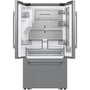 Samsung 36 in. 28.5 cu. ft. Smart French Door Refrigerator with Ice & Water Dispenser - Fingerprint Resistant Stainless, , hires