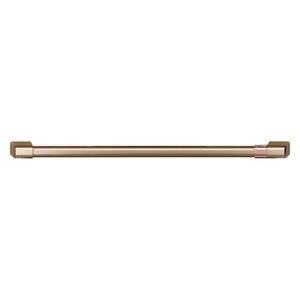 Cafe French Door Wall Oven Knob and Handle Set - Brushed Bronze, , hires