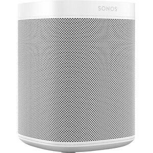 Sonos OneSL Wi-Fi Music Streaming Smart Speaker - White, White on White, hires