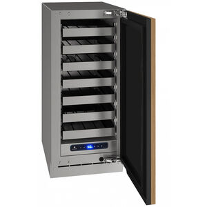 U-Line 5 Class Series 15 in. Undercounter Wine Cooler with Single Zone & 28 Bottle Capacity - Custom Panel Ready, , hires