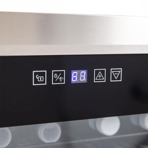 Avanti 19 in. 3.0 cu. ft. Freestanding Beverage Center with Adjustable Shelves & Digital Control - Stainless Steel, , hires