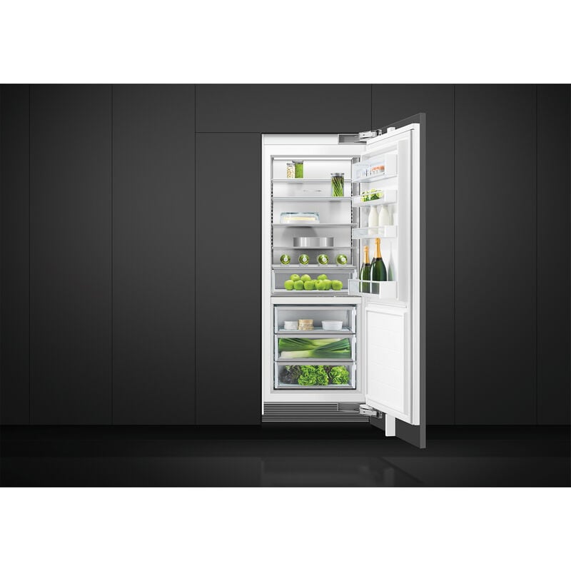 Fisher & Paykel Series 9 18 in. 7.8 cu. ft. Built-in 4-Drawers Compact Upright Freezer with Ice-Maker & Adjustable Shelves - Custom Panel Ready, , hires