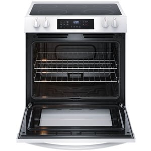 Frigidaire 30 in. 5.3 cu. ft. Electric Range with Smoothtop Burners - White, White, hires