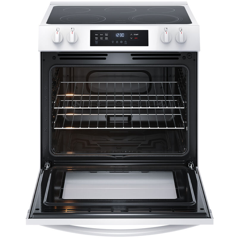 Frigidaire 30 in. 5.3 cu. ft. Electric Range with Smoothtop Burners - White, White, hires