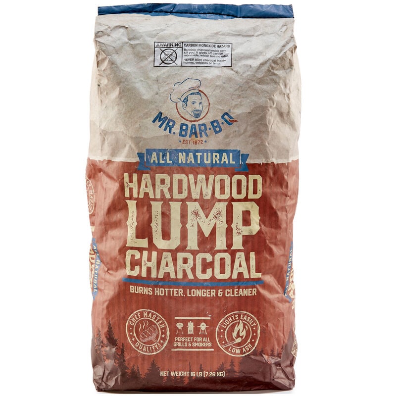 MR. BAR-B-Q 16 lb bag Hardwood Lump Charcoal, , hires