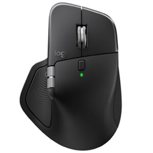Logitech MX Master 4 Wireless Ergonomic Bluetooth & USB Mouse Wireless Mouse - Black, , hires