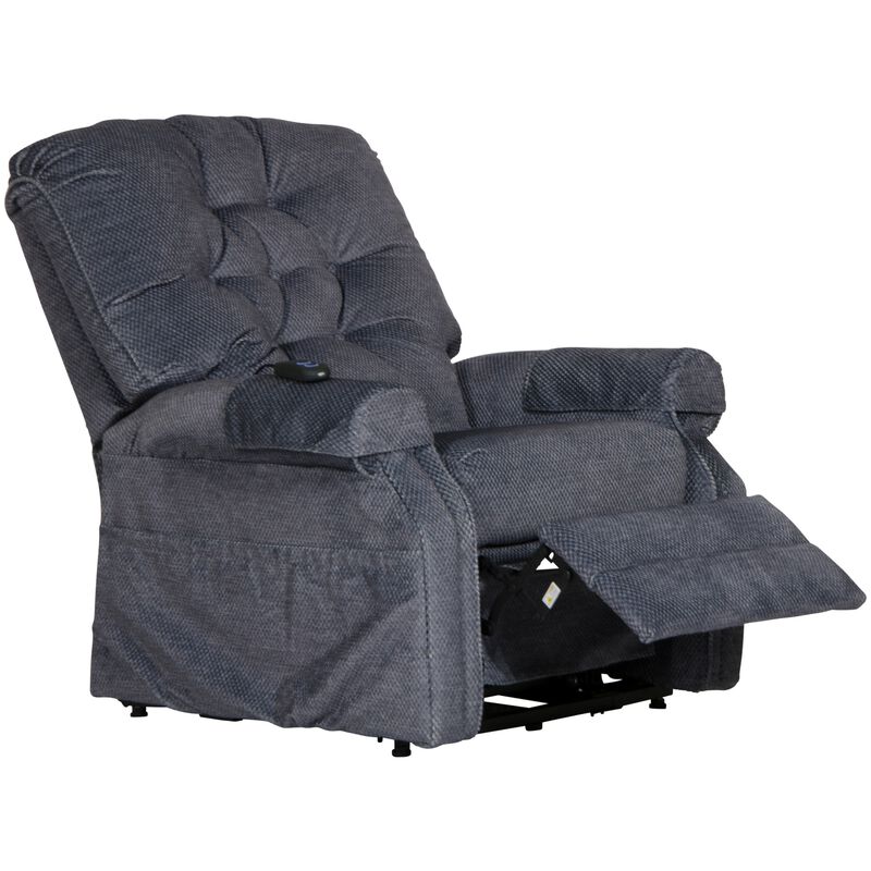 Catnapper Patriot Power Lift Full Lay-Out Recliner - Slate, Slate, hires