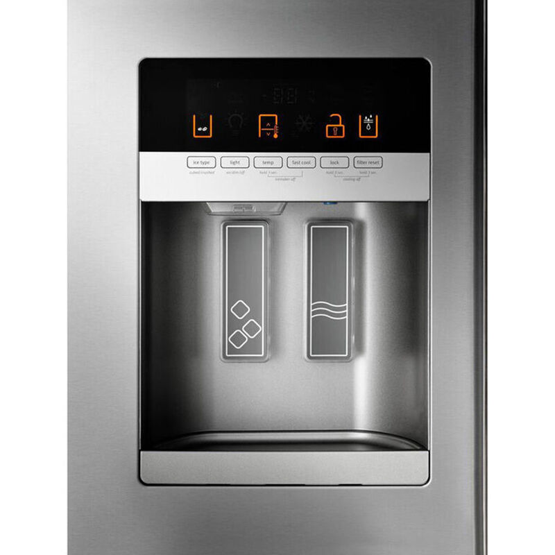 Maytag 36 in. 24.7 cu. ft. French Door Refrigerator with Ice & Water Dispenser - Fingerprint Resistant Stainless Steel, , hires