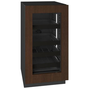 U-Line 18 in. Built-In/Freestanding 3.5 cu. ft. Compact Beverage Center with Pull-Out Shelves & Digital Control - Custom Panel Ready, , hires