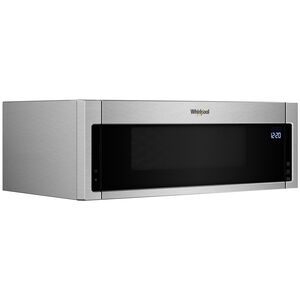 Whirlpool 30" 1.1 Cu. Ft. Over-the-Range Microwave with 10 Power Levels, 400 CFM & Sensor Cooking Controls - Fingerprint Resistant Stainless Steel, Stainless Steel, hires