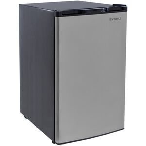Avanti 21 in. 4.5 cu. ft. Mini Fridge with Freezer Compartment - Stainless Steel, , hires