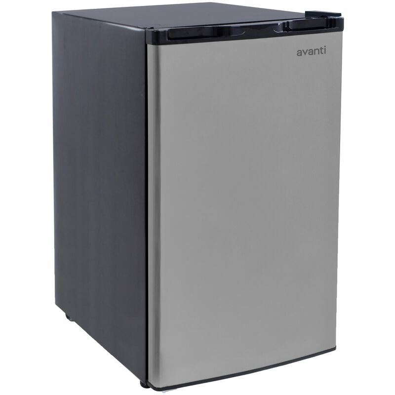 Avanti 21 in. 4.5 cu. ft. Mini Fridge with Freezer Compartment - Stainless Steel, , hires