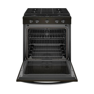 Whirlpool 30 in. 5.8 cu. ft. Oven Slide-In Gas Range with 5 Sealed Burners & Griddle - Stainless Steel, Stainless Steel, hires