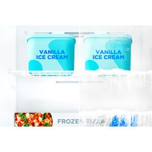 Midea 22 in. 10.1 cu. ft. Counter Depth Garage-Ready Top Freezer Refrigerator - Stainless Steel, , hires