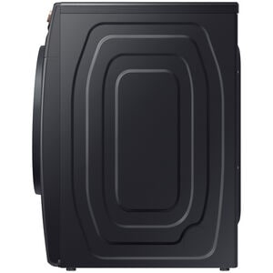 Samsung 27 in. 7.5 cu. ft. Smart Stackable Electric Dryer with Sanitize+, Steam Cycle & Sensor Dry - Brushed Black, Brushed Black, hires