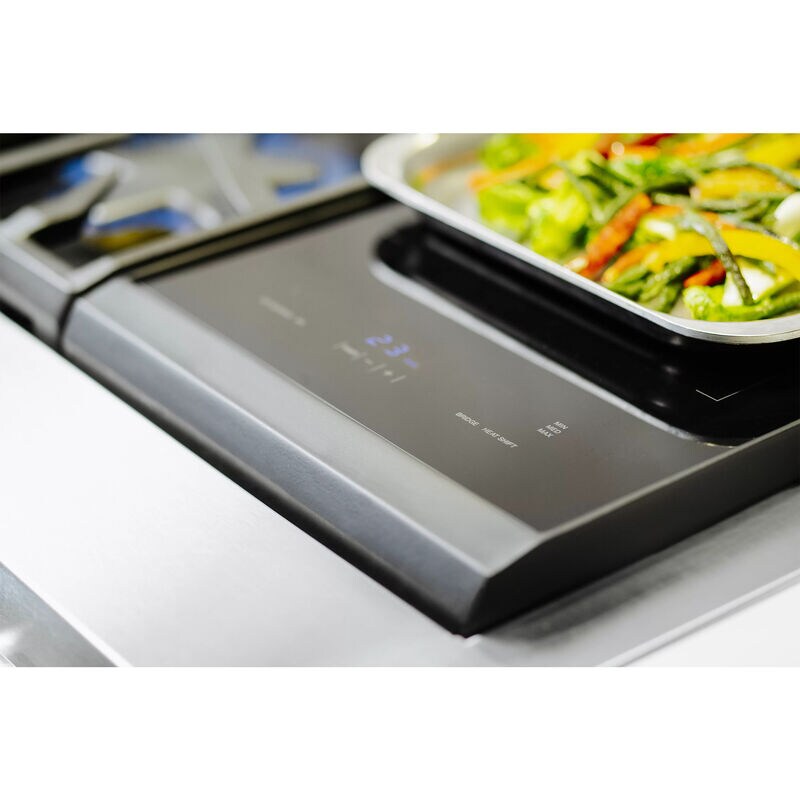 Thermador Pro Grand Professional Series 48 in. 6.5 cu. ft. Smart True European Convection Steam Double Oven Dual Fuel Range with 6 Sealed Burners - Stainless Steel, , hires