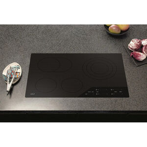Wolf Contemporary Series 30 in. 4-Burner Electric Cooktop with Simmer Burner - Black, , hires