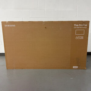Samsung - 65" Class The Frame (LS03D) Series QLED 4K UHD Smart Tizen TV (Open Box Good Condition), , hires