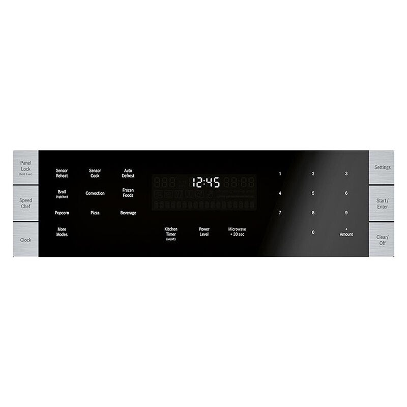 Bosch 800 Series 30 in. 1.6 cu.ft Built-In Microwave with 10 Power Levels & Sensor Cooking Controls - Stainless Steel, , hires