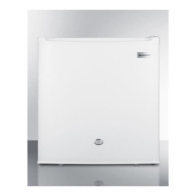 Summit AccuCold 19 in. 1.7 cu. ft. Mini Fridge - White | FFAR23L