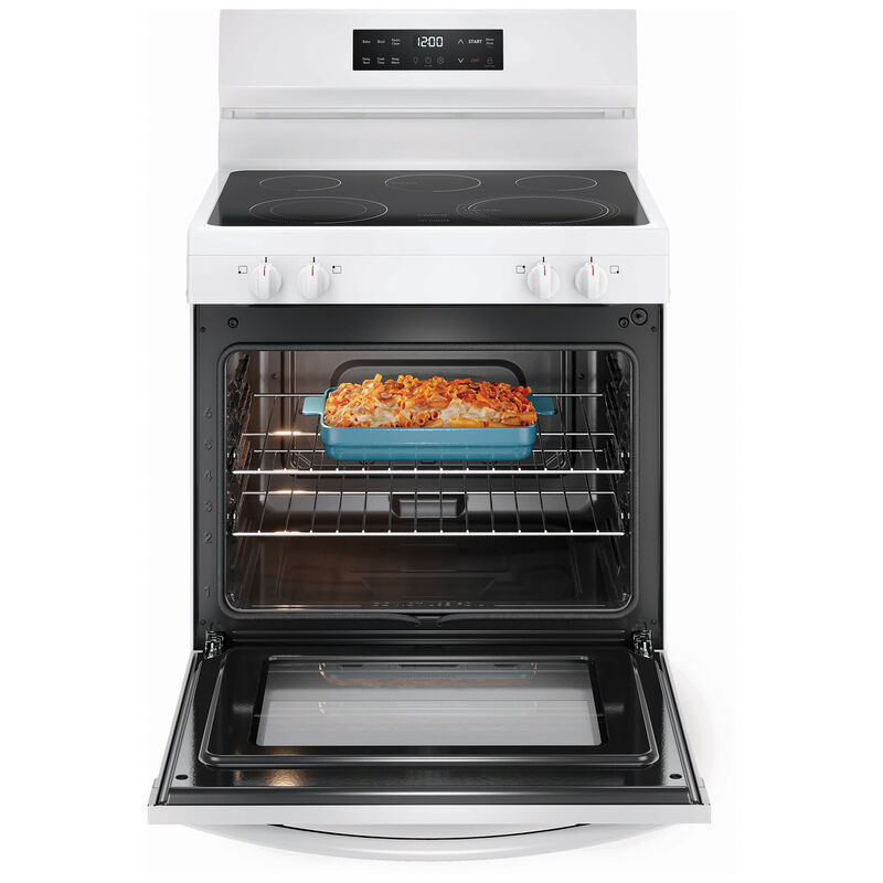 Frigidaire 30 in. 5.3 cu. ft. Electric Range with Smoothtop Burners - White, , hires