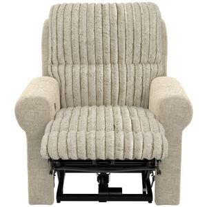 Jackson Furn Foxy Power Lay Flat Recliner with Zero Gravity - Porcelain, , hires