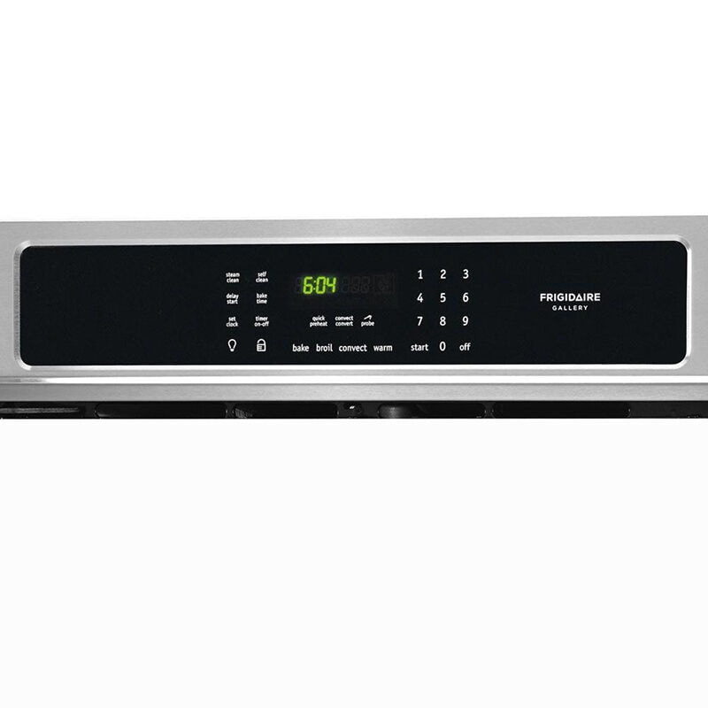 Frigidaire Gallery 27 in. 3.8 cu. ft. Electric Single Wall Oven with True European Convection - Stainless Steel, Stainless Steel, hires