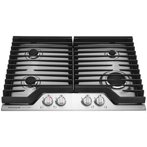 Frigidaire Gallery 30 in. Gas Cooktop with 4 Sealed Burners - Stainless Steel, , hires