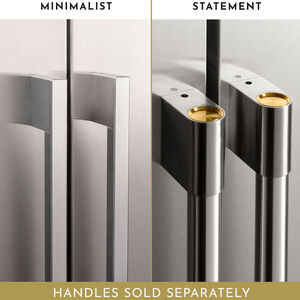 Monogram 24 in. 12.5 cu. ft. Built-in Smart Upright Freezer with Ice-Maker & Adjustable Shelves - Custom Panel Ready, , hires